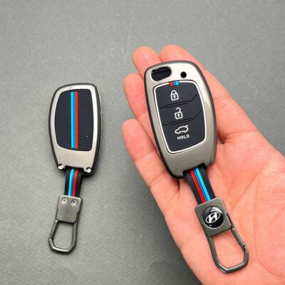 کاور ریموت هیوندایی توسان کلید تاشو دور فلزی