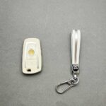 کاور ریموت بی ام و مشترک با کوییک و کلوت کیلس طرح چرم با بند ست - Image 4