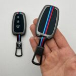 کاور ریموت هیوندایی گرنجور و سانتافه کیلس سه دکمه طرح دور فلزی - Image 3