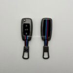 کاور ریموت سمند کلید تاشو سه دکمه دور فلزی - Image 3