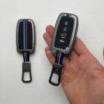 کاور ریموت هیوندایی و کیا چهار دکمه دور فلزی