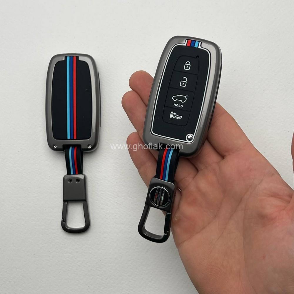 photo_11_2024-10-10_07-02-17 کاور ریموت هیوندایی و کیا چهار دکمه دور فلزی - Image 1