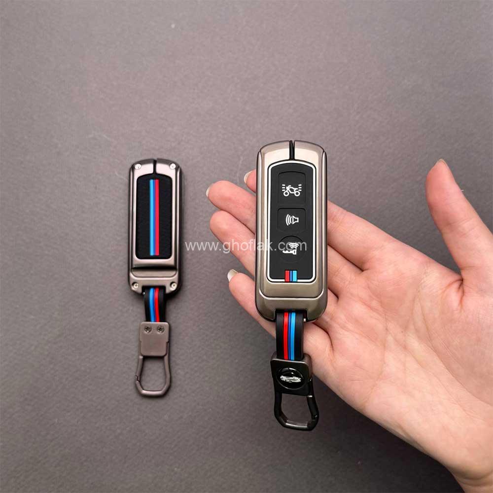 هون2 کاور ریموت موتور هوندا adv و pcx اصلی دور فلزی - Image 1