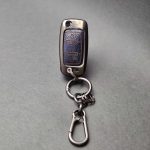 کاور ریموت سمند کلید تاشو سه دکمه دور فلزی وسط چرم - Image 13