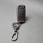 کاور ریموت سمند کلید تاشو سه دکمه دور فلزی وسط چرم - Image 14