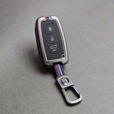 کاور ریموت هیوندایی و کیا سه دکمه دور فلزی