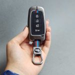 کاور ریموت هیوندایی و کیا چهار دکمه دور فلزی - Image 4