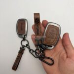 کاور ریموت هیوندایی (اکسنت - النترا - توسان - ال اف) دور فلزی وسط چرم اعلا - Image 7