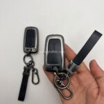 کاور ریموت هیوندایی و کیا سه دکمه دور فلزی وسط چرم اعلا - Image 5