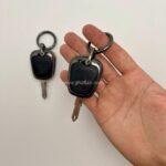 کاور ریموت پژو 206 - 207 - پارس مدل بالا و رانا دور فلزی وسط چرم بدون بند - Image 2