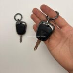 کاور ریموت پژو 206 - 207 - پارس مدل بالا و رانا دور فلزی وسط چرم بدون بند - Image 3