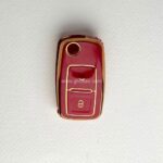 کاور ریموت پژو 405 دو دکمه کلید تاشو طرح براق