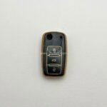 کاور ریموت سمند سه دکمه کلید تاشو طرح چرم - Image 3