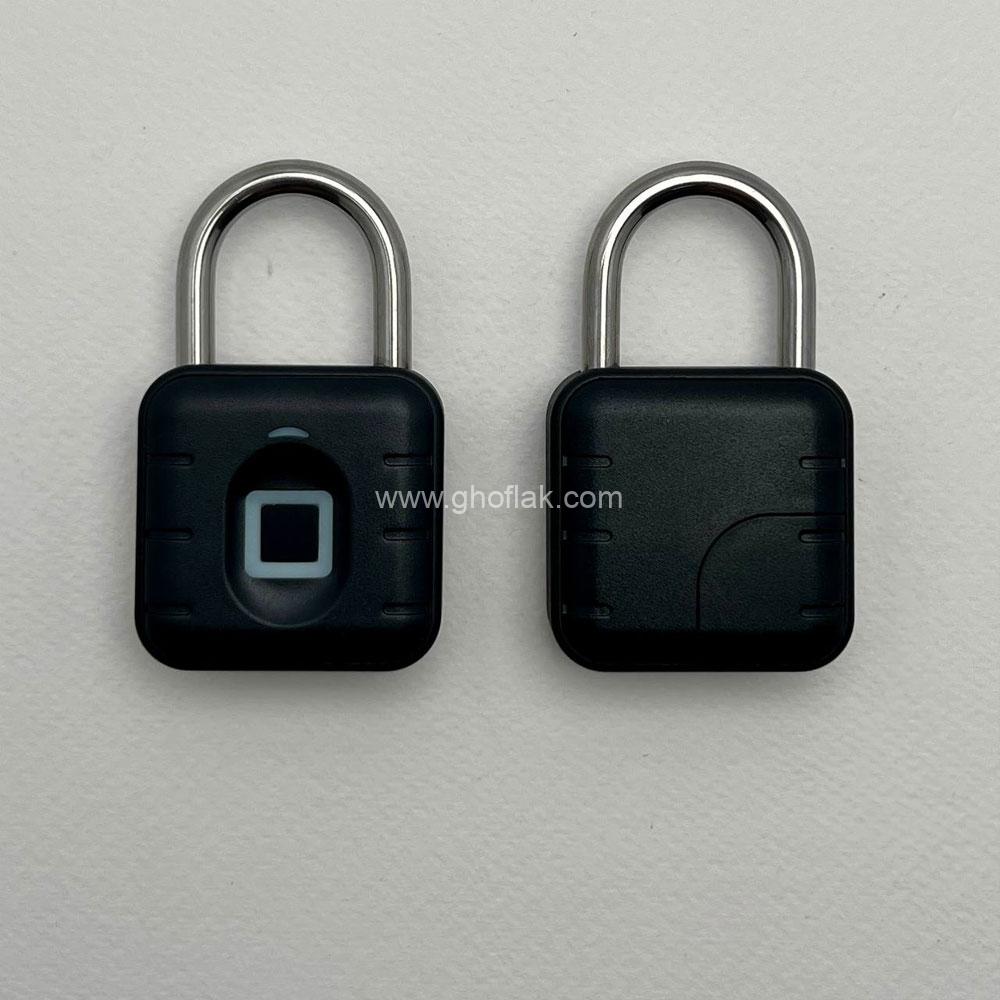 l2412 قفل آویز هوشمند اثر انگشتی | امنیت پیشرفته با حافظه 10 اثر انگشت - Image 1