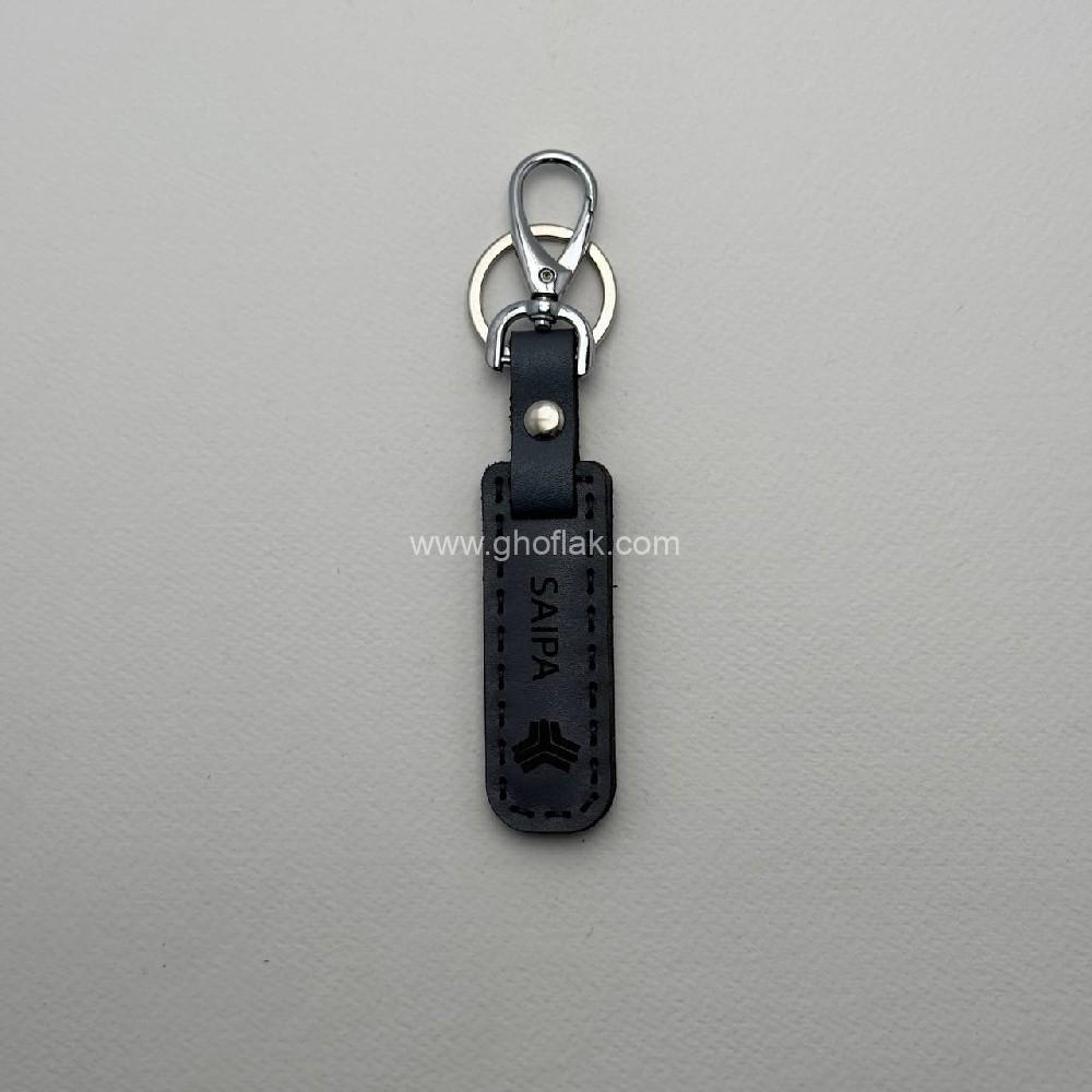 photo_2024-09-27_12-21-30 (3) آویز کلید چرم ماشینی مارک سایپا - Image 1