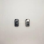 کاور ریموت سمند سه دکمه کلید تاشو طرح متالیک