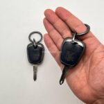 کاور ریموت پژو 206 - 207 - پارس مدل بالا و رانا دور فلزی وسط چرم بدون بند - Image 9