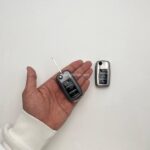 کاور ریموت سمند سه دکمه کلید تاشو طرح متالیک - Image 3