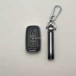 کاور ریموت هیوندایی و کیا سه دکمه طرح چرم با بند ست - Image 2