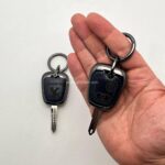 کاور ریموت پژو 206 - 207 - پارس مدل بالا و رانا دور فلزی وسط چرم بدون بند - Image 11