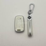 کاور ریموت هیوندایی و کیا سه دکمه طرح چرم با بند ست - Image 3