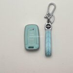 کاور ریموت هیوندایی و کیا سه دکمه طرح چرم با بند ست - Image 4