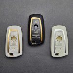 کاور ریموت بی ام و مشترک با کوییک و کلوت کیلس طرح چرم