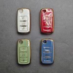 کاور ریموت سمند سه دکمه کلید تاشو براق