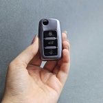 کاور ریموت سمند سه دکمه کلید تاشو متالیک - Image 2