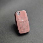 کاور ریموت سمند سه دکمه کلید تاشو طرح چرم - Image 2