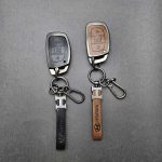 کاور ریموت هیوندایی (اکسنت - النترا - توسان - ال اف) دور فلزی وسط چرم اعلا