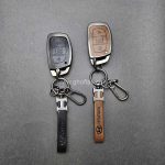 کاور ریموت هیوندایی (اکسنت - النترا - توسان - ال اف) دور فلزی وسط چرم اعلا