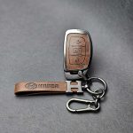 کاور ریموت هیوندایی (اکسنت - النترا - توسان - ال اف) دور فلزی وسط چرم اعلا - Image 11