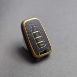 کاور ریموت هیوندایی و کیا چهار دکمه طرح چرم - Image 5