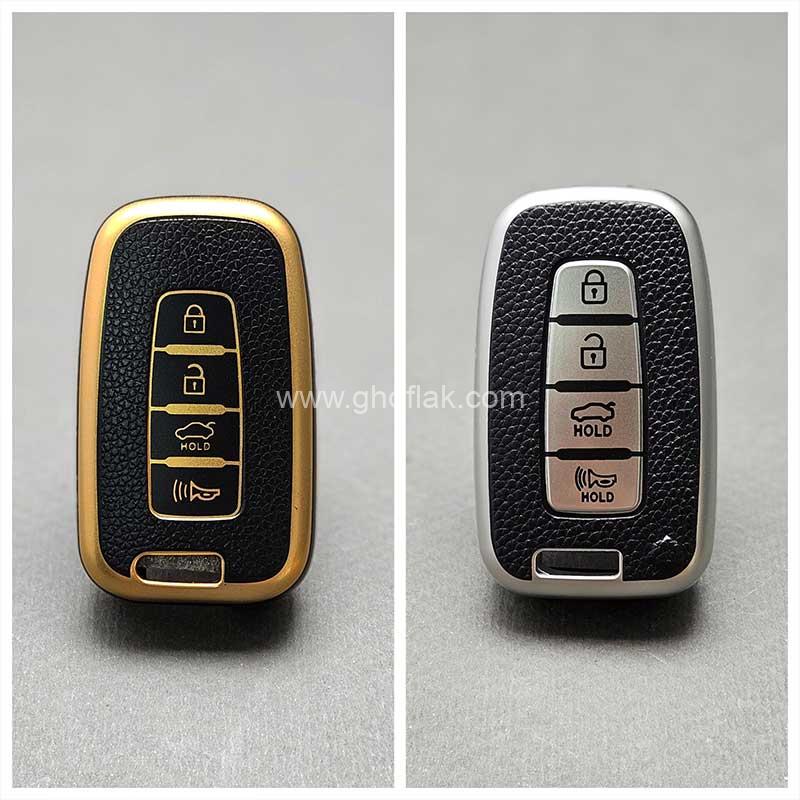 کاور-ریموت-هیوندایی-و-کیا-چهار-دکمه-طرح-چرم-06