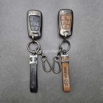 کاور ریموت هیوندایی کلید تاشو سوناتا ازرا دور فلزی وسط چرم اعلا