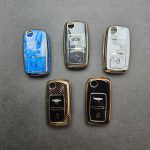 کاور ریموت پژو 405 و پارس دو دکمه کلید تاشو براق - Image 3