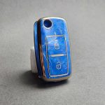 کاور ریموت پژو 405 و پارس دو دکمه کلید تاشو براق - Image 7