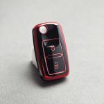 کاور ریموت پژو 405 و پارس دو دکمه کلید تاشو براق - Image 9