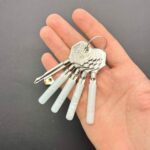 سیلندر یدک قفل چهار لول کمکی کلید 4 پر M&M - Image 3