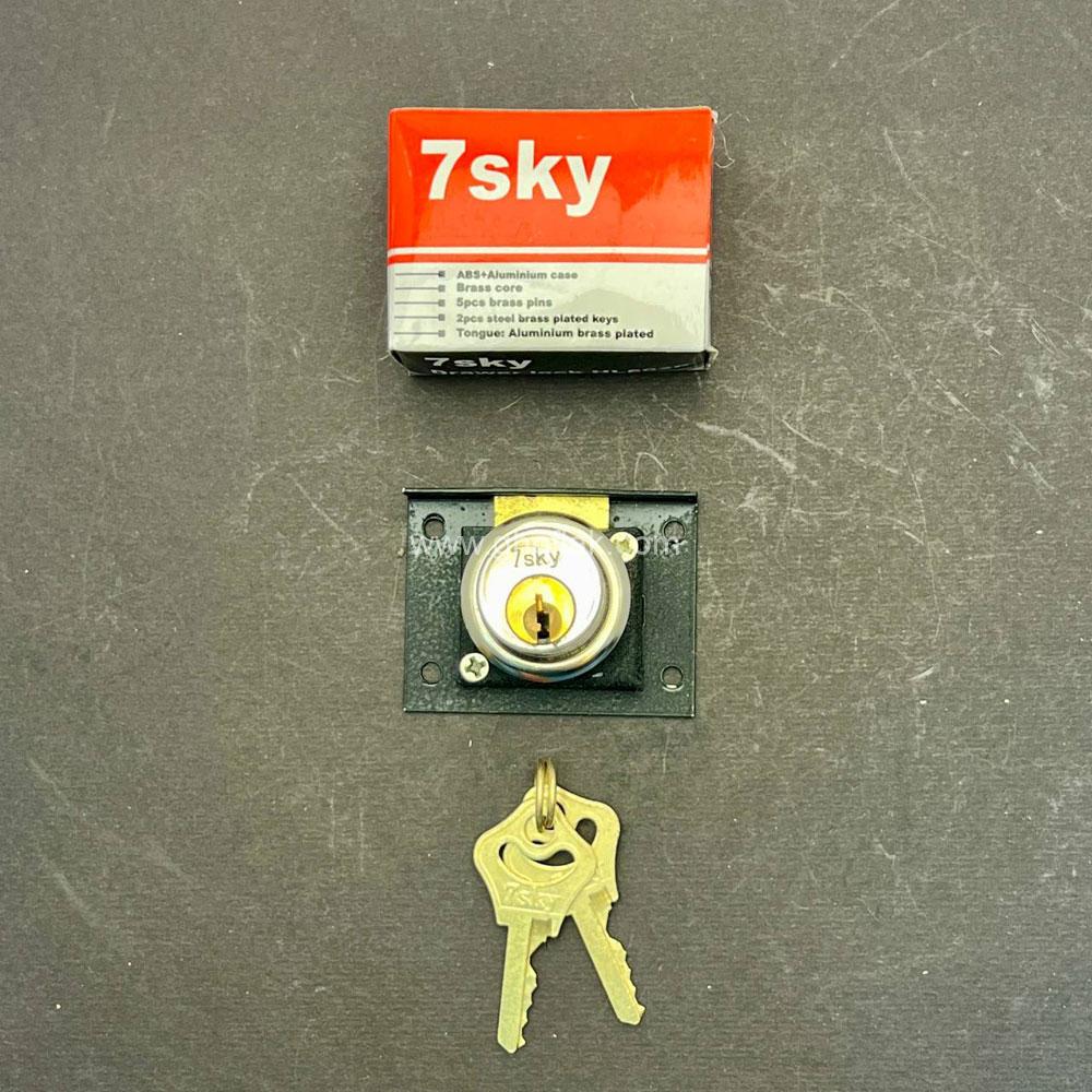 dl111 قفل کمدی 808 یک پله درجه 2 مارک 7sky - Image 1