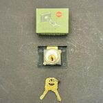 قفل کمدی 808 یک پله درجه 1 | قفل با سیلندر برنجی و زبانه مقاوم