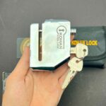 قفل دیسک موتور سیکلت کهن دلفینی | قفل فولادی ضدبرش با امنیت بالا - Image 4