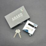 قفل دیسک آراکو کلید دوشیار پلهای | قفل فولادی و با امنیت بالا