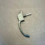 دستگیره شیشه دوجداره رنگ مشکی پین بلند - Image 2