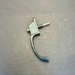 دستگیره شیشه دوجداره رنگ مشکی پین بلند