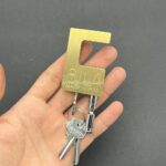 قفل کتابی برنجی مارک گیلا (مهدی) سایز 60 - Image 2