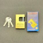 قفل کتابی برنجی مارک گیلا (مهدی) سایز 70