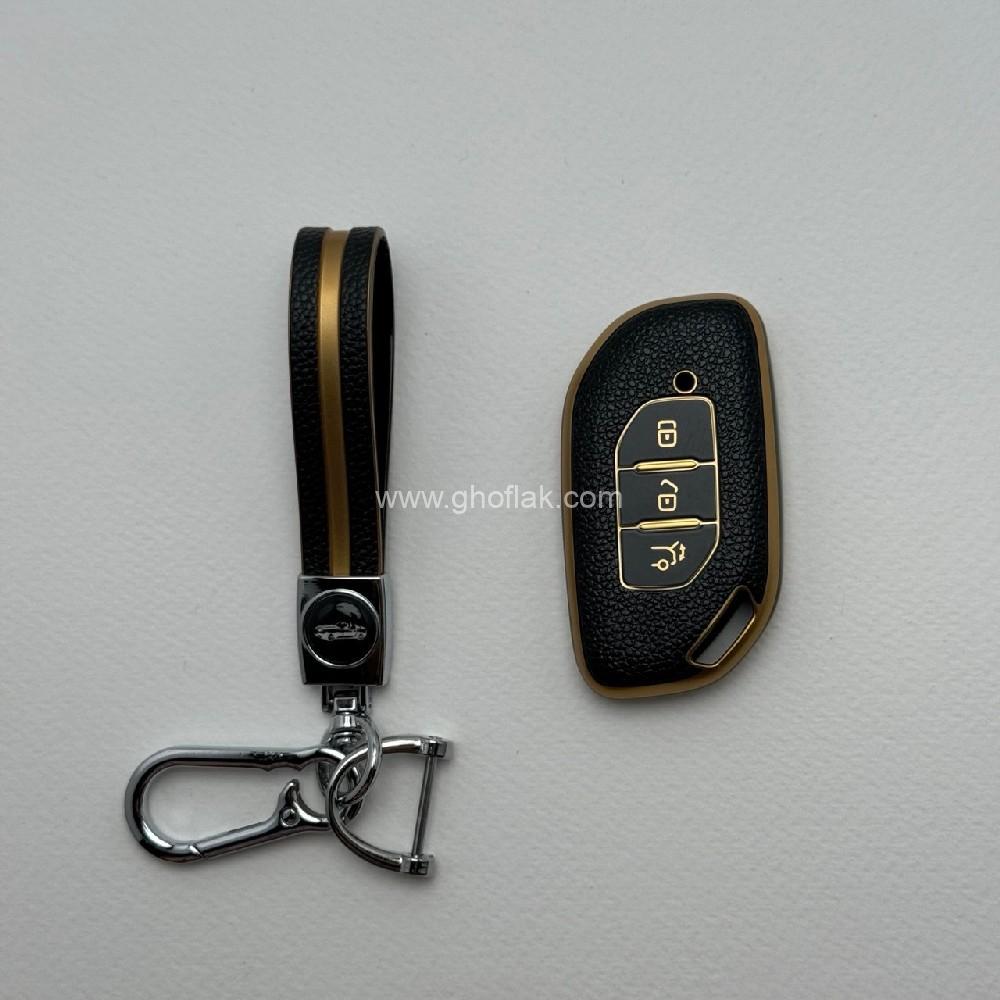 photo_1_2024-09-20_05-49-26 کاور ریموت لاماری FMC طرح چرم با بند ست - Image 1