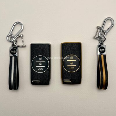 کاور ریموت تیگو 7 - ام وی ام ایکس 55 - ایکس 33 پرو - ایکس 22 پرو طرح چرم با بند ست